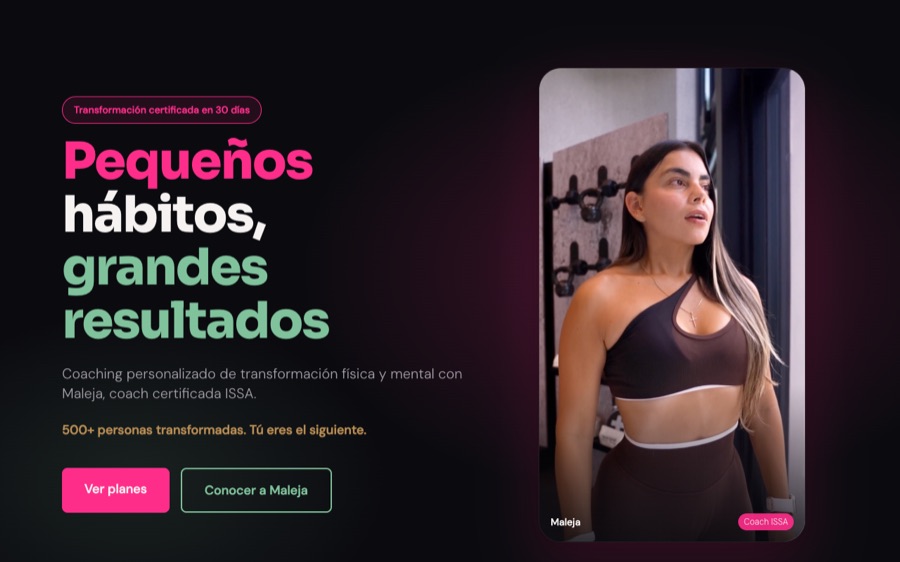 Screenshot of a client membership app
